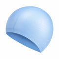 Wasserdichte Silikon-Badehaube Hellblau