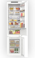 Gorenje Einbau-Kühl-Gefrierkombination, 281 Liter, 194 cm Nische, 100 W, 225 Liter, NoFrost DualAdvance, Edelstahl, Umluft-Kühlsystem