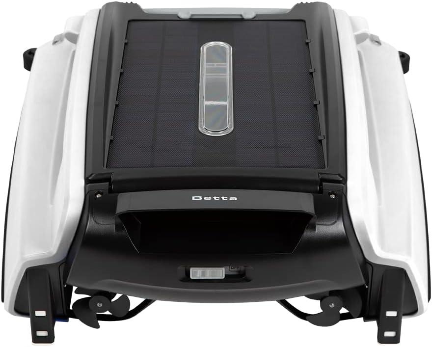 Betta SE Solar Pool Skimmer Roboter, 30h Akku, 24/7 Automatische Reinigung (Weiß)