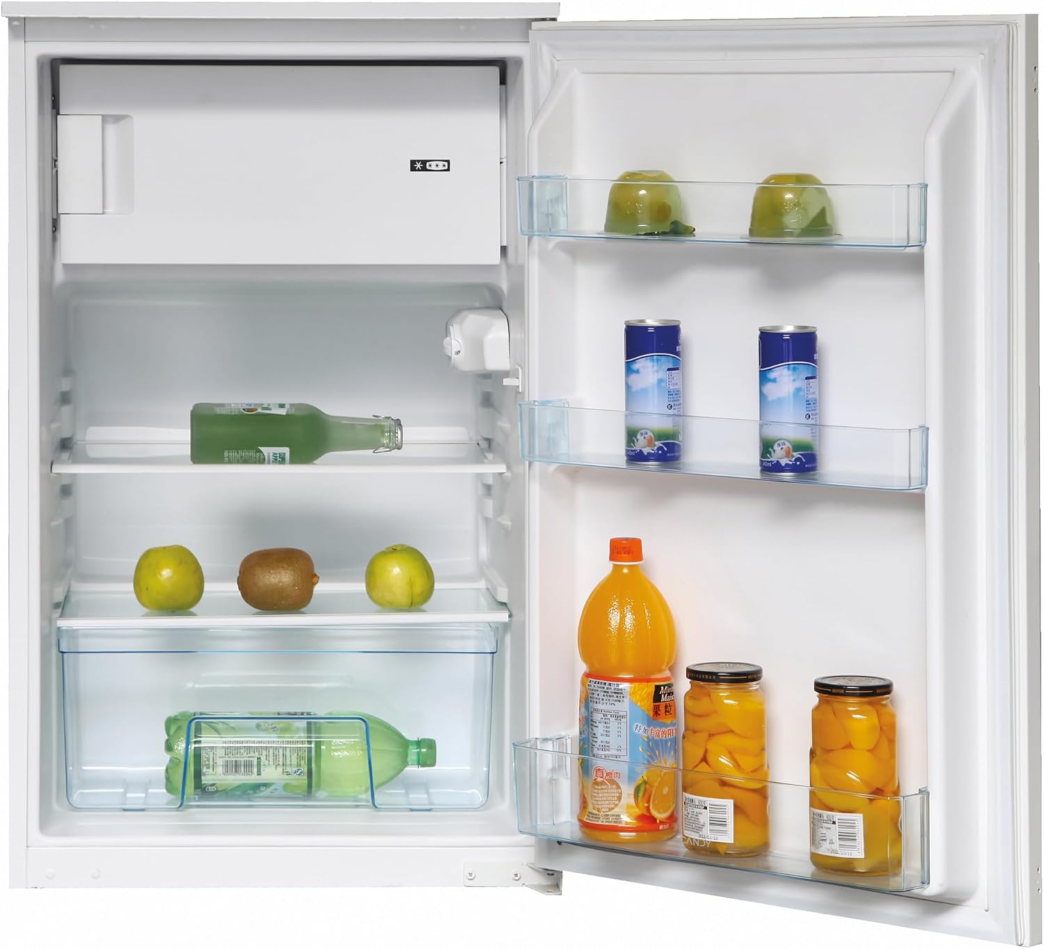 Candy CM4S59EW Einbau-Kühlschrank, Gefrierfach, 163 Liter