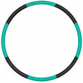 Fitness Hula Hoop mit Massageeffekt Grün/Schwarz 100 cm