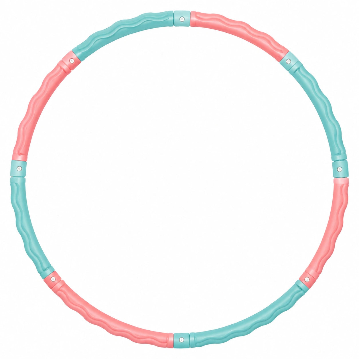 Hula Hoop Fitnessreifen Rosa und Blau 95 cm