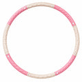 Hula-Hoop Fitnessreifen Rosa/Beige 100 cm, 1,2 kg