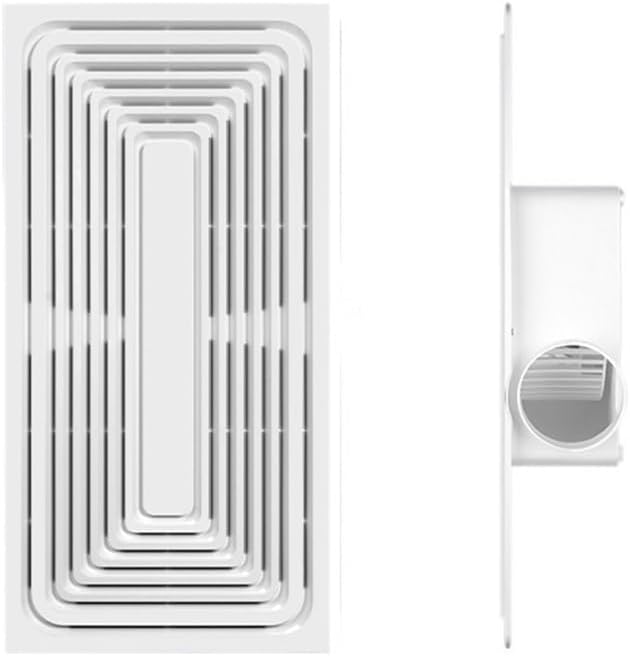 Lüftungsventilatoren Beleuchtung 2-in-1 Badezimmer Küche Hochleistungs-Ventilator, wasserbeständig