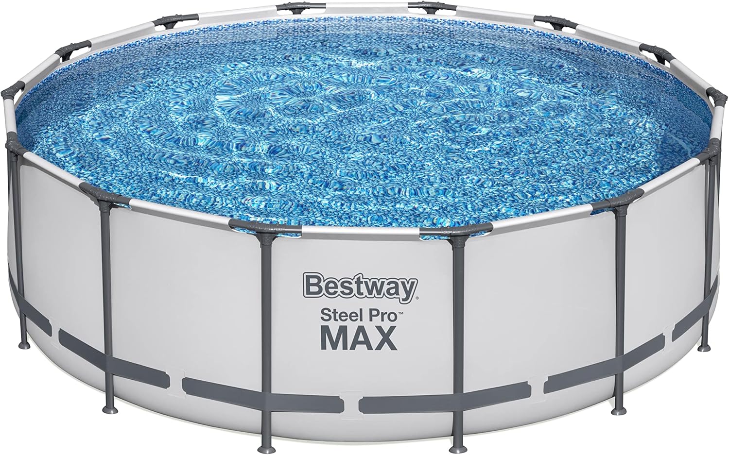 BESTWAY 5612X Abnehmbarer Pool, Kartusche 3.028 L/H Abdeckung und Leiter, 56088