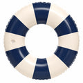 Aufblasbarer Schwimmring Blau-Weiß Streifen 90 cm