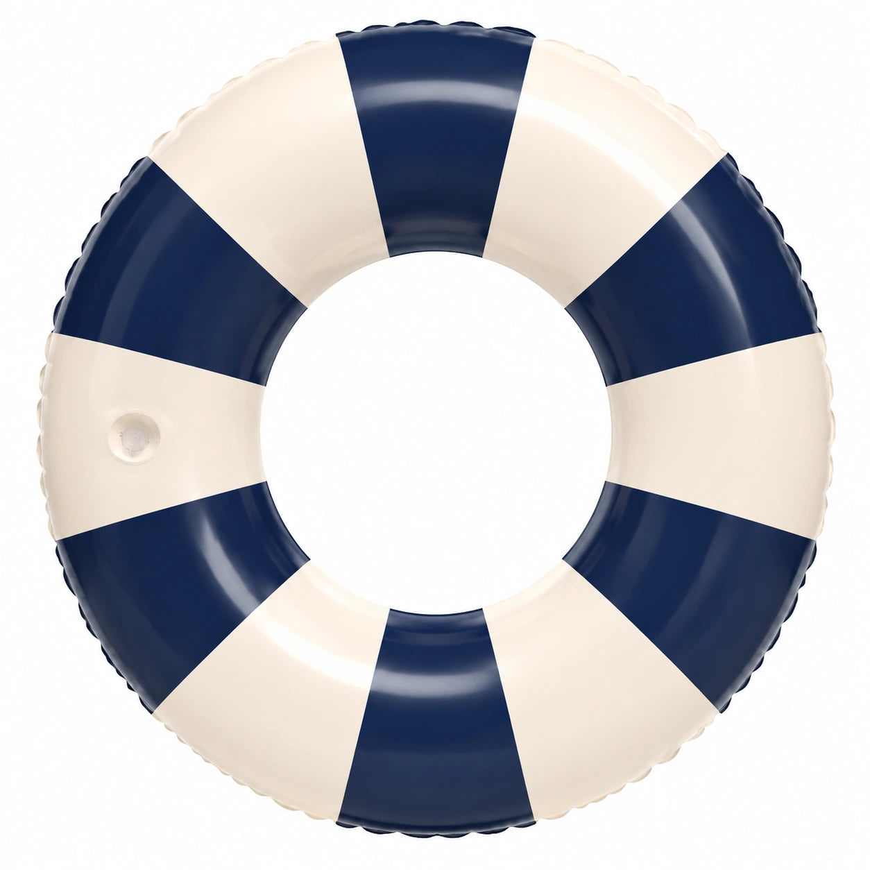 Aufblasbarer Schwimmring Blau-Weiß Streifen 90 cm