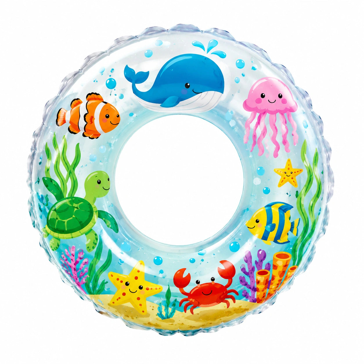 Kinder Schwimmring 50 cm mit Meeresmotiven