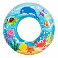 Kinder-Schwimmring mit Meerestieren, Blau/Bunt, 60cm