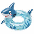 Aufblasbarer Kinder Schwimmring Hai Design Blau 70cm