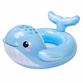 Aufblasbarer Kinder-Wal-Schwimmring Blau 90 cm