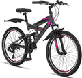 Licorne Bike Strong V Mountainbike, 21 Gang-Schaltung