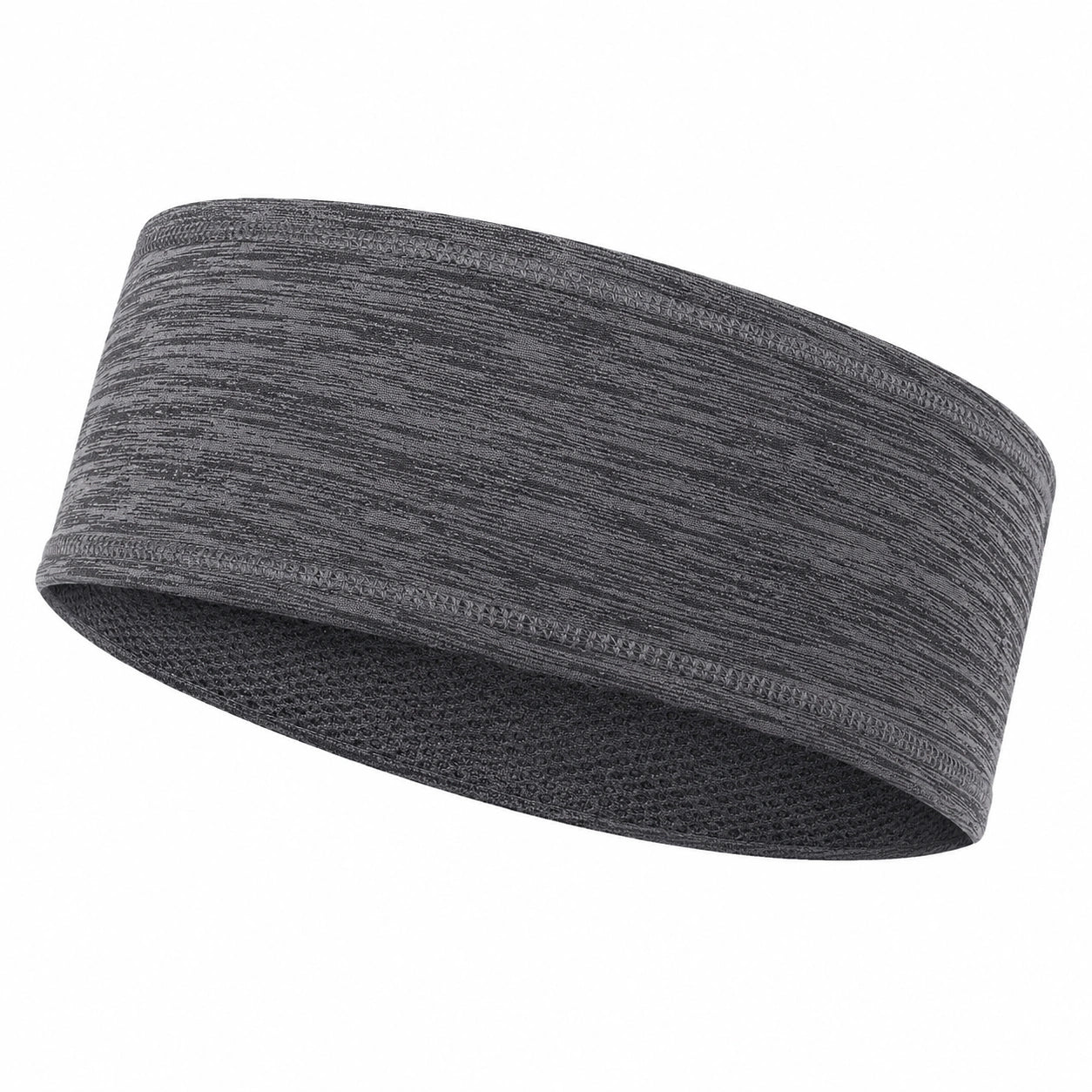 Elastisches Sport-Stirnband Schweißabsorbierend Dunkelgrau