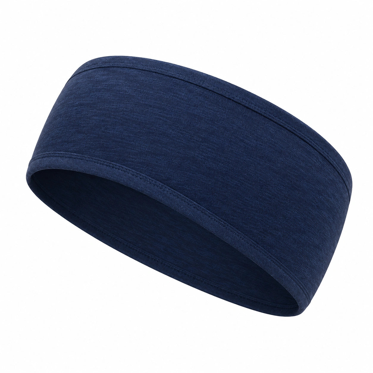 Elastisches Sport-Stirnband in Dunkelblau