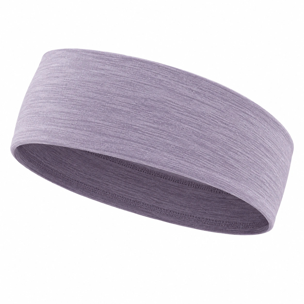 Elastisches Sportstirnband Hellviolett 5cm