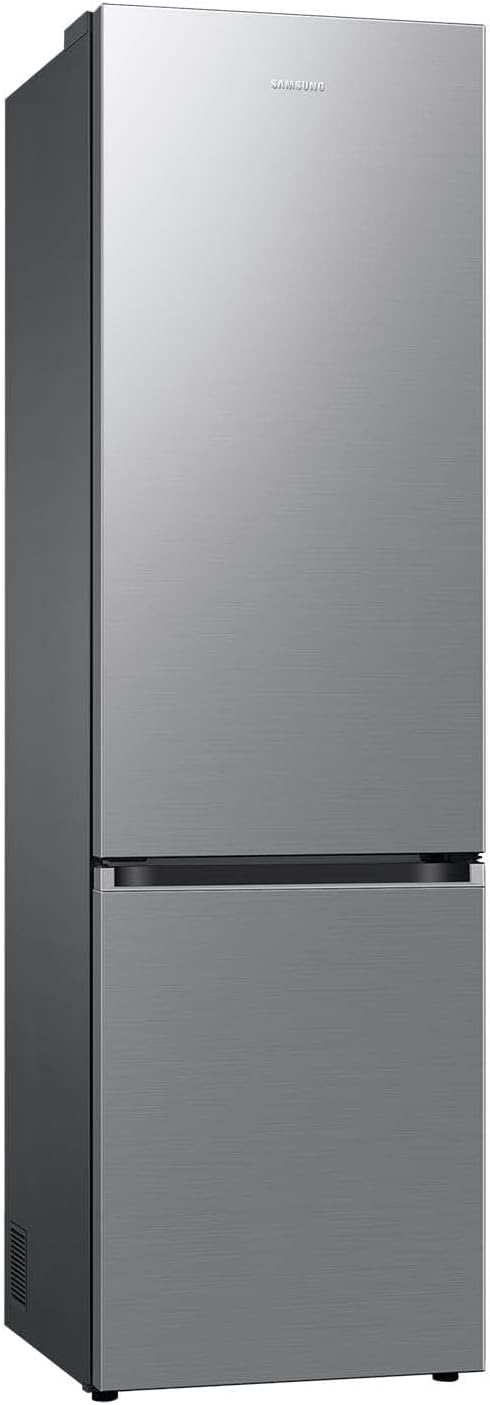 Samsung RL38T607BS9/EF Kühl-Gefrierkombination, 203 cm, 387 l, NoFrost, Inverter, Stauraum, Edelstahl Look, Kühlschrank mit Gefrierfach