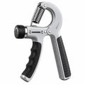 Einstellbarer Handtrainer 10-50 kg Schwarz/Silber