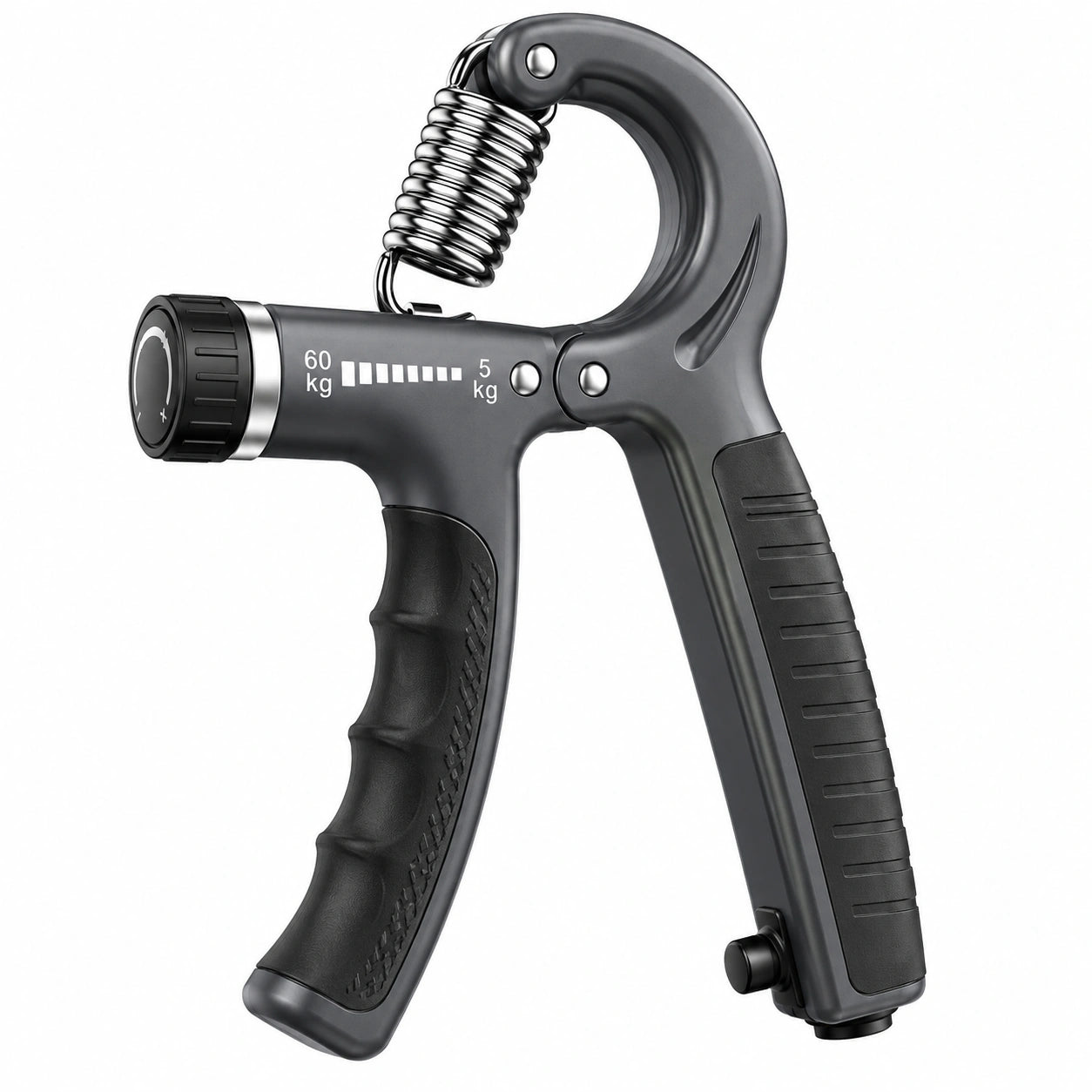 Einstellbarer Handtrainer 5-60 kg Schwarz