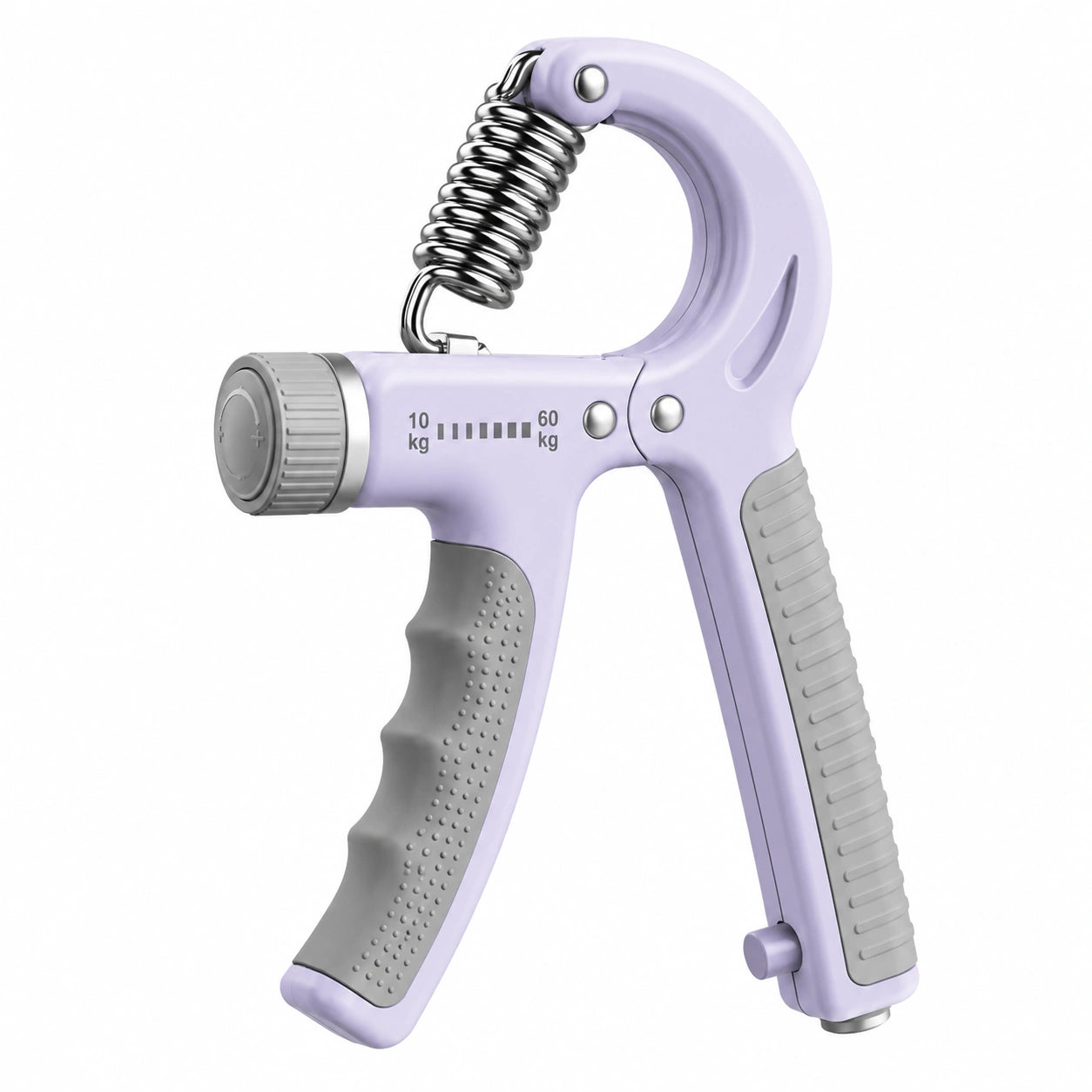 Verstellbarer Handtrainer 10-60 kg Lila/Grau
