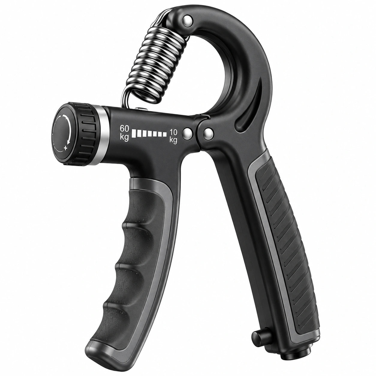 Verstellbarer Handtrainer 10-60 kg Schwarz