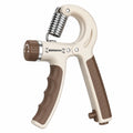 Verstellbarer Handtrainer Beige/Braun, 10-60 kg