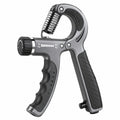 Einstellbarer Handtrainer 10-60 kg Schwarz/Silber