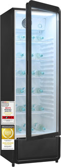 Getränkekühlschrank 280 l mit Glastür - Gastro Kühlschrank, LED-Beleuchtung, Gastro Kühlschrank, verstellbar
