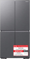 Samsung French-Door-Kühlschrank, 178 cm, 649 l, NoFrost, App-Steuerung, Edelstahl-Look, RF59C701ES9/EG, Wasserspender