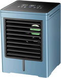Verdunstungskühler mit 3 Windstufen und Touchscreen, tragbarer USB Kühlventilator für Zimmer