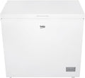 Beko CF200CWN Gefriertruhe, 198 l Nutzvolumen, 40 db(A), LED-Anzeigesystem, Kühltruhe, 1 Gefriergutkorb, Schnellgefrierfunktion, Schnellgefrieren