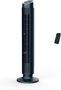 Rowenta Eole Silence Force VU7050F0 Turmventilator, 20 dB, 12 Stufen, 5 Automatikmodi, 60–90 Oszillation, Timer, Blau