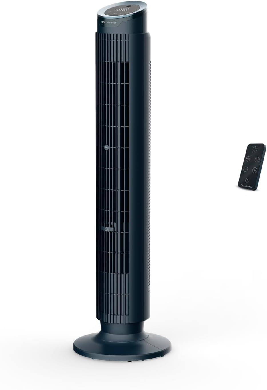 Rowenta Eole Silence Force VU7050F0 Turmventilator, 20 dB, 12 Stufen, 5 Automatikmodi, 60–90 Oszillation, Timer, Blau