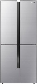Gorenje NRM8182MX Side by Side Kühl-Gefrierkombination, 182 cm/ 394 Liter/NoFrost Plus, Edelstahl-look, MultiFlow 360, Schnellkühlen