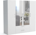 Brent - Kleiderschrank, Garderobenschrank (BxHxT) 200 × 200 × 60 cm, Stauraum