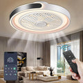 Deckenventilator mit Licht und Fernbedienung, 70 W/7000lm dimmbare LED, 35 dB leise für Wohnzimmer/Schlafzimmer/Esszimmer, App-Steuerung