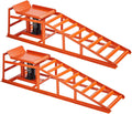 VEVOR hydraulische Autorampen Auffahrrampen 2 STK. 27-36 cm Hubhöhe, 1 t (pro Rampe) belastbar Auffahrhilfe