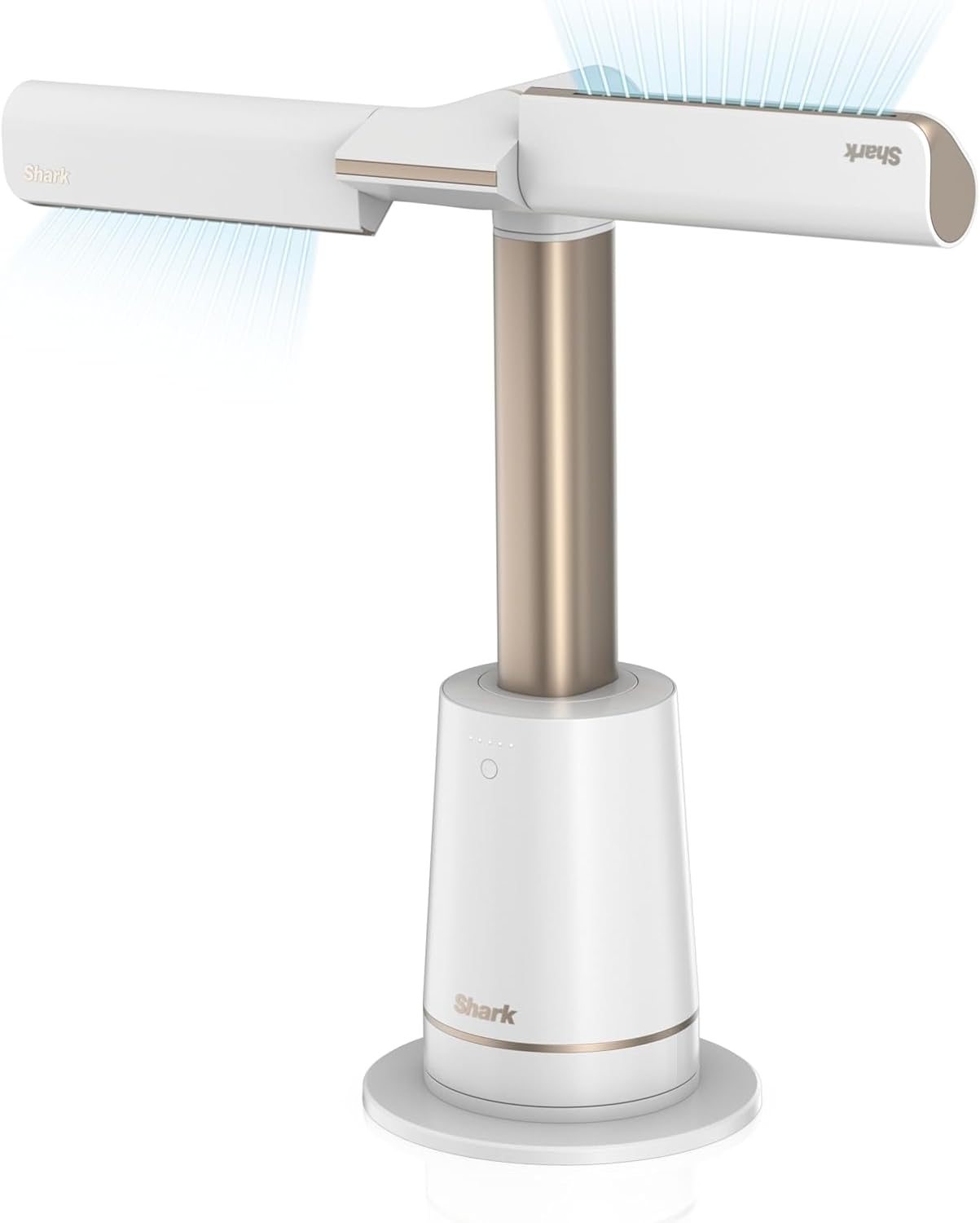 Shark TurboBlade Turmventilator, Höhe: 112-128 cm, 40 dB, 180 Oszillation, Fernbedienung, Timer, Luftzirkulation bis zu 20 Meter, Weiß TF200SEUWH