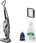 BISSELL CrossWave C3 Pro Staubsauger, 0,82 l, 3-in-1 Waschsauger, 3555N, sauberem Wasser reinigen, Filter
