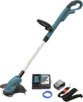 Makita DUR181RF Akku-Rasentrimmer 18V, 3,0 Ah, 1 Akku + Ladegerät, einem Verstellbereich von 180 mm, Schneidkopf in 5 Stufen neigbar