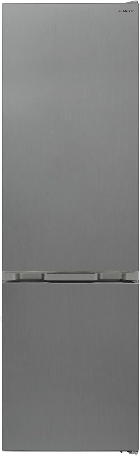 SHARP SJ-FBB05DTXLD-EU Kühl-Gefrier-Kombination, Edelstahl Optik, NanoFrost