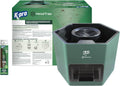 K.PRO Hexatrap elektrische Mückenfalle für Terrasse, Garten und Balkon, für Mücken und Tigermücken, geruchsarm, inkl. Lockstoff-Spritze