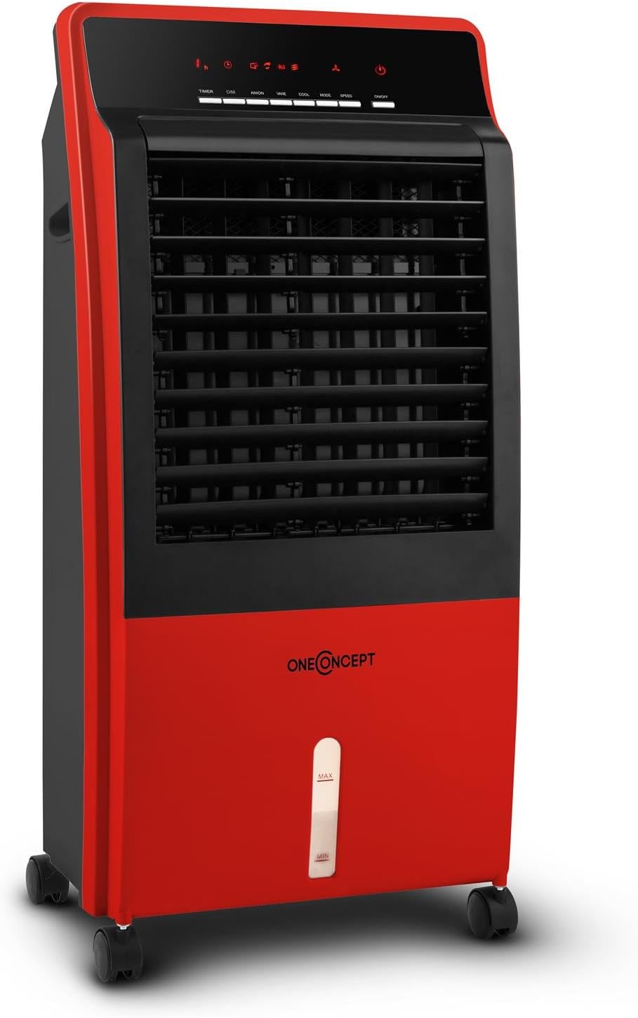 OneConcept CTR-1: Mobiler Luftkühler, Luftbefeuchtung