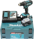 Makita DDF482RFJ Akku-Bohrschrauber 18V Tisch, 3,0 Ah, 2 Akkus + Ladegerät im MAKPAC, Drehmoment in 21 Stufen einstellbar