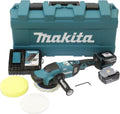Makita DPO600TKX1 Exzenterpolierer, 1 Akku plus Ladegerät im Transportkoffer, 18 V, 5,0 Ah, Konstantelektronik, 150 mm