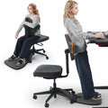 Newtral Stehpult-Stuhl, höhenverstellbarer Homeoffice-Haltungssitz