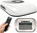 Klimaanlage, Dachmontage, für Wohnmobil, tragbar, reduziertem Stromverbrauch (400 W), min 30 × 60 cm bis max 55 × 85 cm, 60 dB, Fernbedienung, Timer