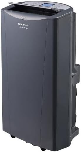 Conforama Taurus Mobiles Klimagerät, 3500 W, Maße (B x H x T): 46 × 83,5 × 33 cm, 12000 BTU, 65 dB, 33,6 l, Fernbedienung, Timer, Vor- und Rücklauf