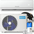 Split Klimaanlage, Entfeuchten und Lüften, 12000 BTU, 17 L, Fernbedienung & APP, 24h-Timer/Schlaf/ECO-Energiesparmodus, App-Steuerung, Inverter