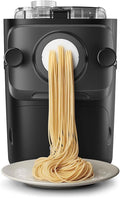 Philips PastaMaker 7000 HR2665/93 automatische Nudelmaschine, integrierte Waage, ProExtrude-Technologie, 8 Pastasorten, bis zu 8 Portionen, Schwarz