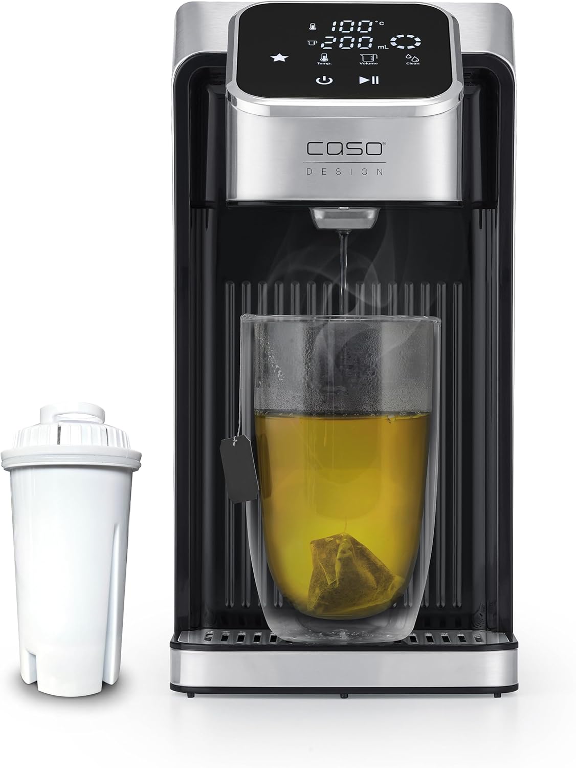 CASO HW 770 Advanced, 13 Temperaturstufen (40-100 C), spart bis zu 50% Energie gegenüber Wasserkochern, Wasserspender